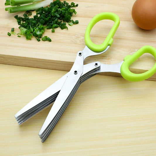 Stainless Steel Muti-Blade Kitchen Scissors 