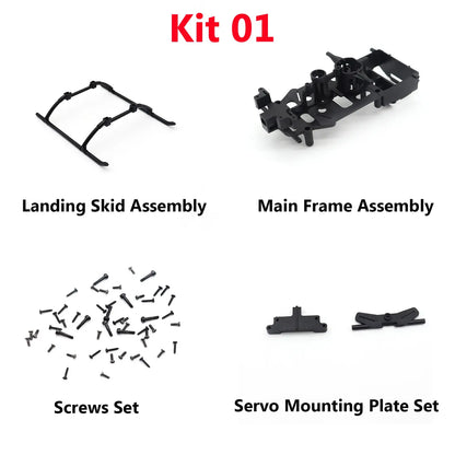 Helicopter Body Shell Receiver Accessories