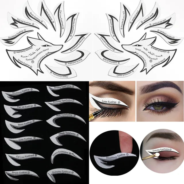 6-in-1 Eye Makeup Stencils Kit 